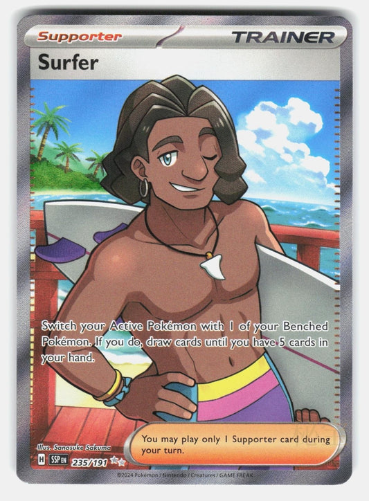 SURFER SSP 235/191   Pokemon   2024 SAKUMA NM/M0