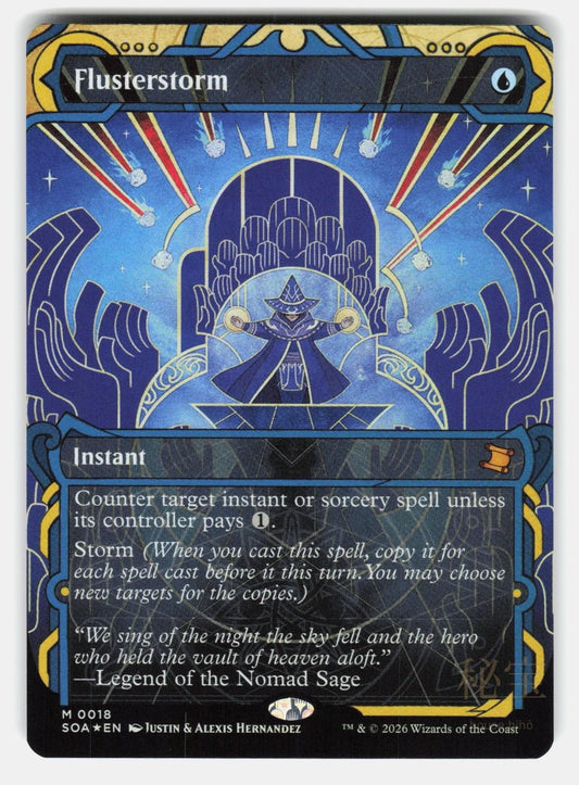 FLUSTERSTORM FOIL   Magic: The Gathering   HERNANDEZ NM/M0