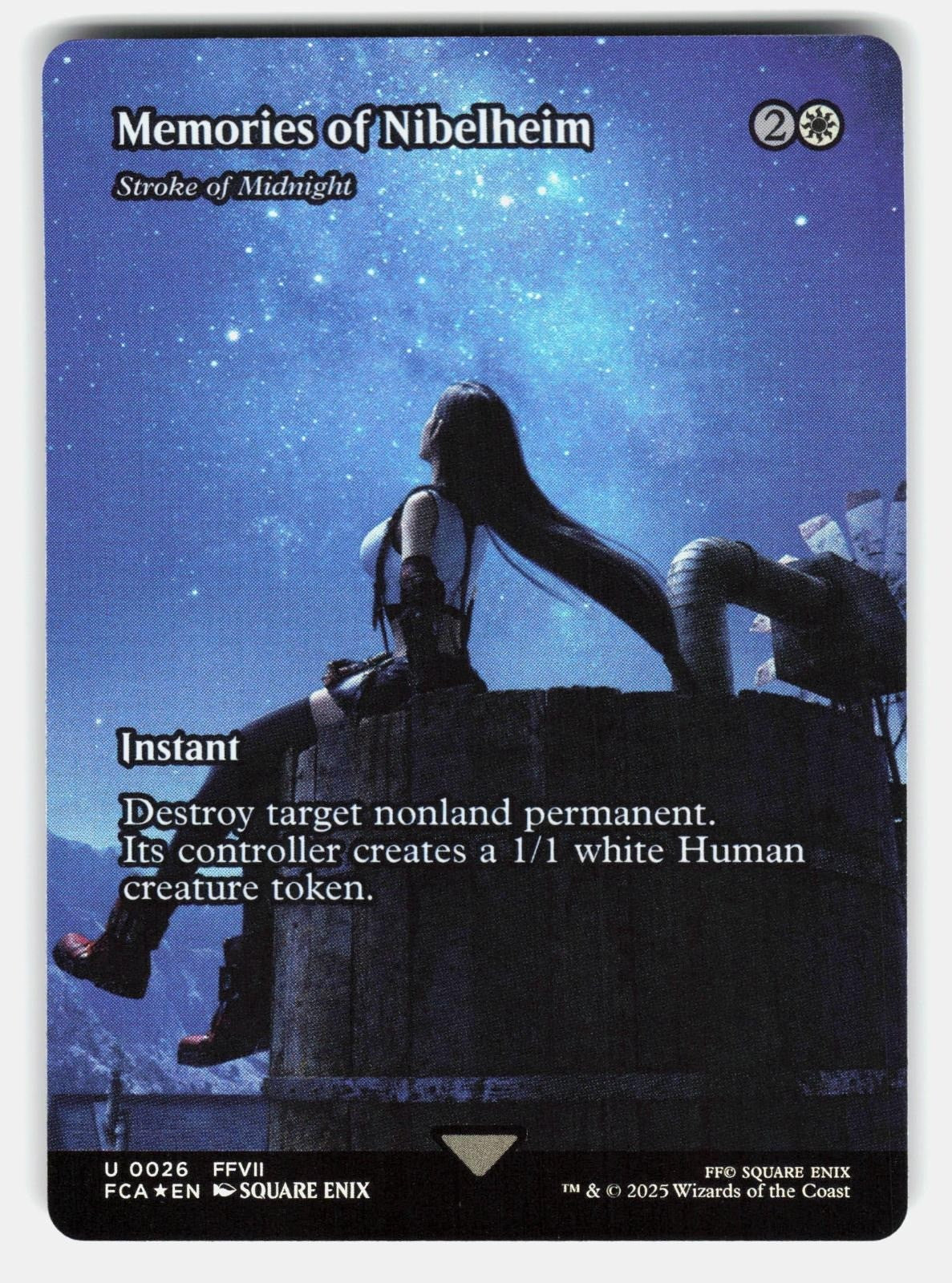 MEMORIES OF NIBELHEIM   STROKE OF MIDNIGHT (SHOWCASE) 26 FOIL   MTG   ENIX NM/M0