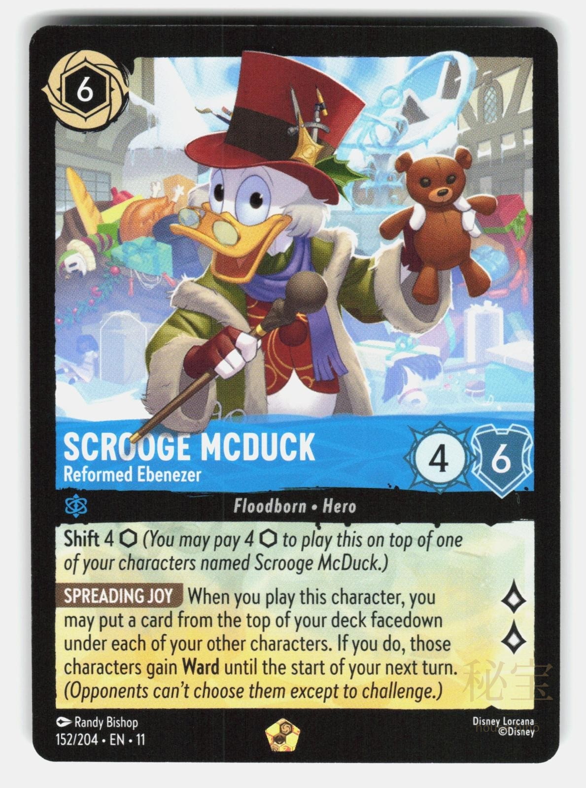 SCROOGE MCDUCK - REFORMED EBENEZER 152/204 - LORCANA - NM/M0