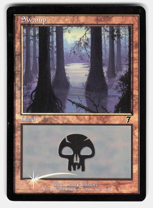 SWAMP (348) FOIL   Magic: The Gathering   ELMORE MP0