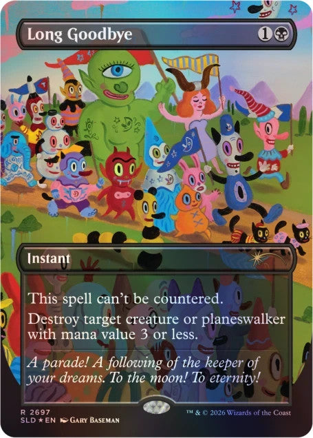 Toby’s Journey by Gary Baseman Foil Edition​   MTG Secret Lair   Sealed3