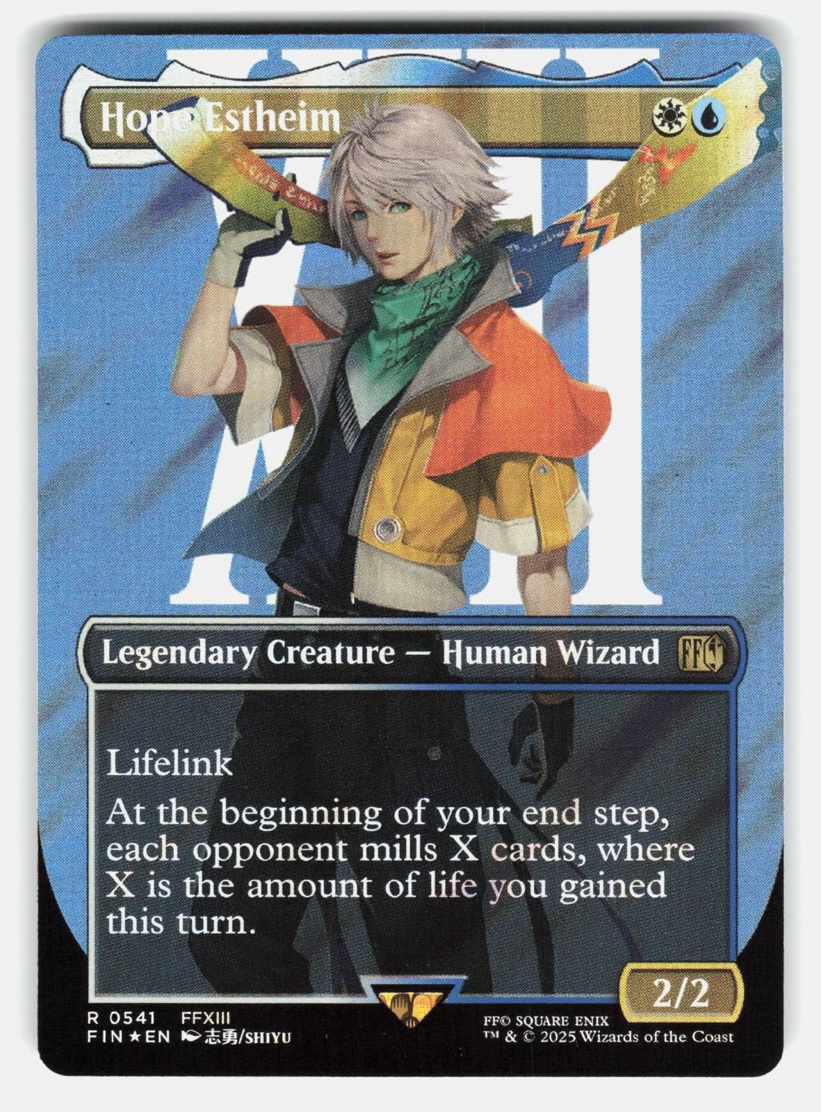 HOPE ESTHEIM (BORDERLESS) (SURGE FOIL) 541 FOIL   MTG   SHIYU NM/M0
