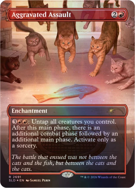 Cats of Chaos Foil Edition​   Magic the Gathering Secret Lair   Sealed4