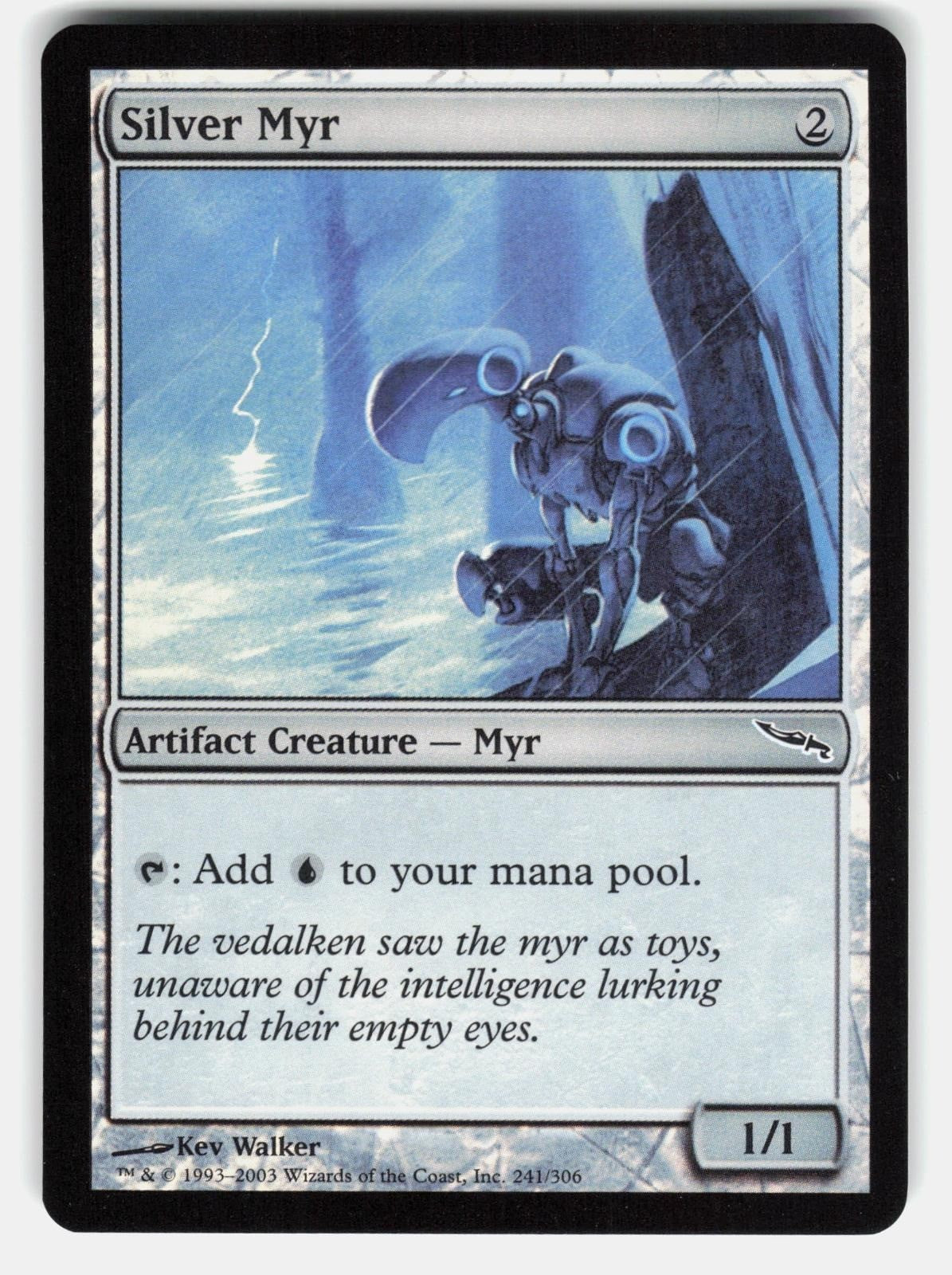 SILVER MYR 241 FOIL   Magic: The Gathering   2003 WALKER NM/M0