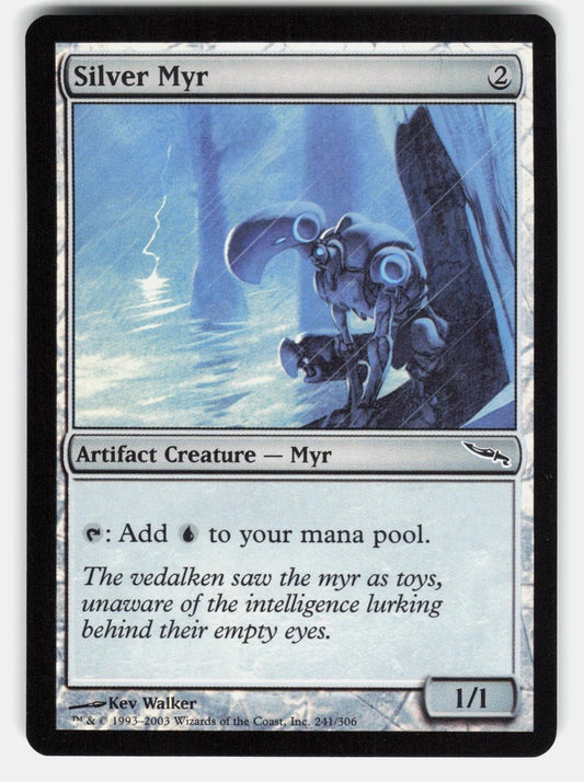 SILVER MYR 241 FOIL   Magic: The Gathering   2003 WALKER NM/M0