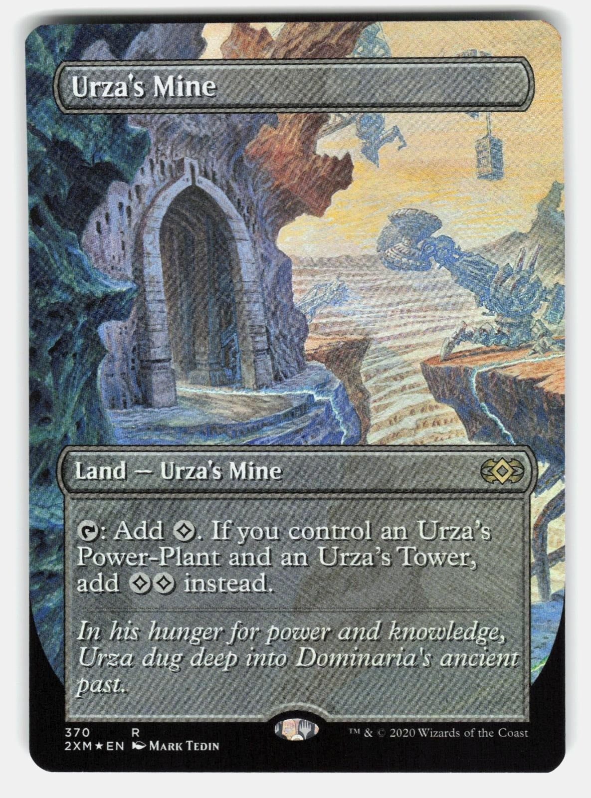 URZA'S MINE (BORDERLESS) FOIL   Magic: The Gathering   TEDIN NM/M0