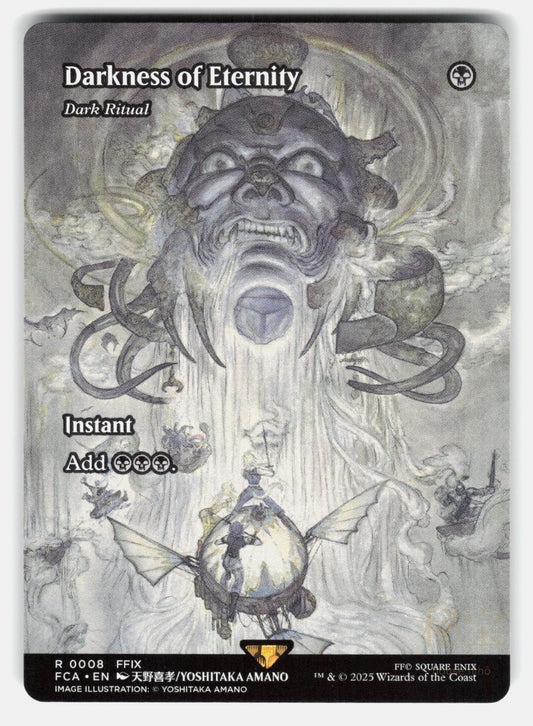 DARKNESS OF ETERNITY   DARK RITUAL ( SHOWCASE )   Magic: The Gathering AMANO NM0