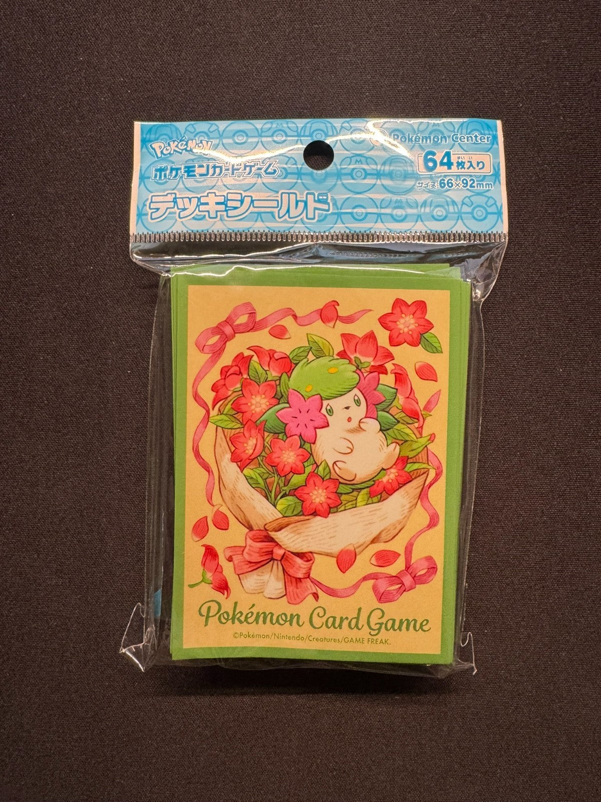 Pokemon Center Japan 2026 Shaymin flower bouquet - 64 sleeves0