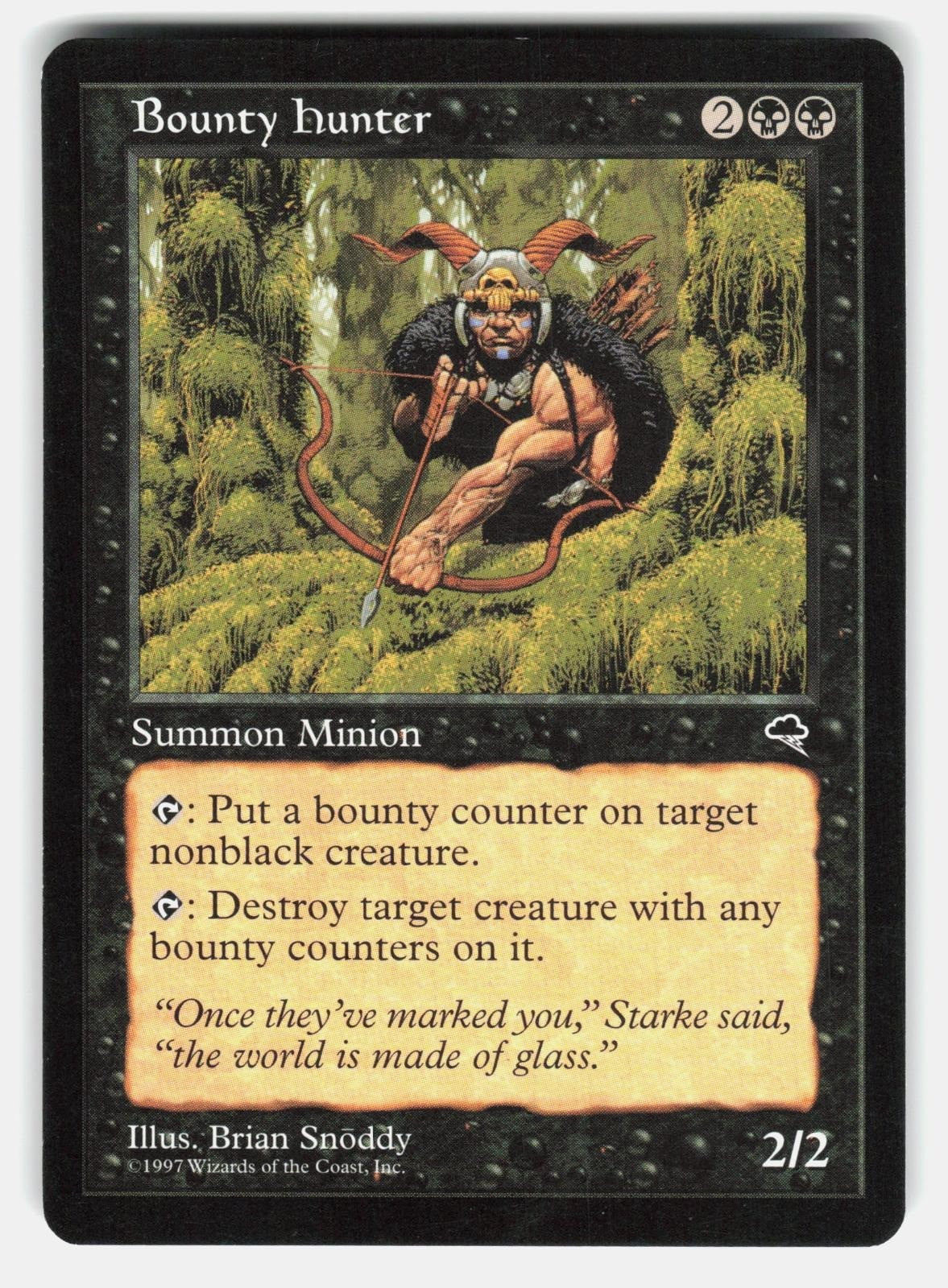 BOUNTY HUNTER   Magic: The Gathering   SNÕDDY NM/M0
