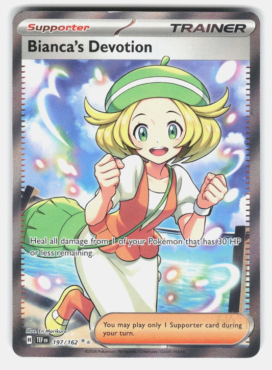 BIANCA'S DEVOTION TEF 197/162   Pokemon   2024 MORIKURA NM/M0