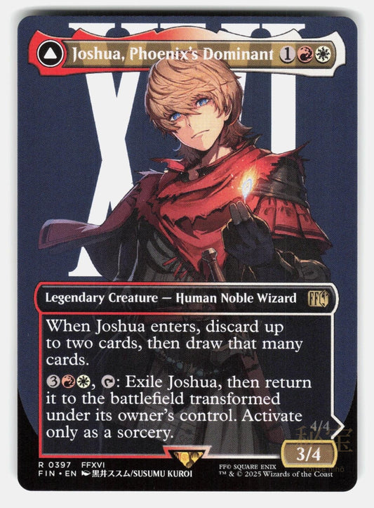 JOSHUA, PHOENIX'S DOMINANT (BORDERLESS)   Magic: The Gathering   KUROI NM/M0