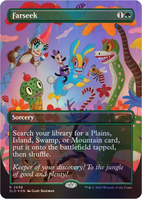 Toby’s Journey by Gary Baseman Foil Edition​   MTG Secret Lair   Sealed2