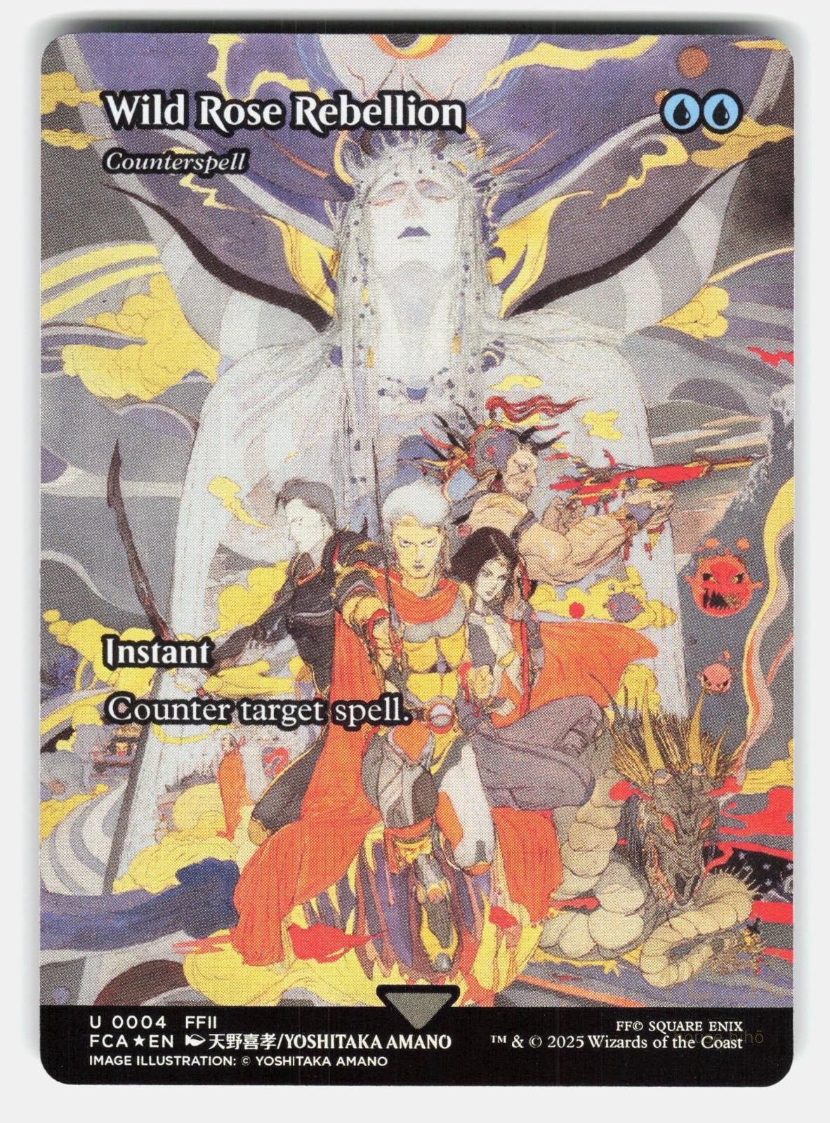 WILD ROSE REBELLION   COUNTERSPELL (SHOWCASE) FOIL   MTG   AMANO NM/M0