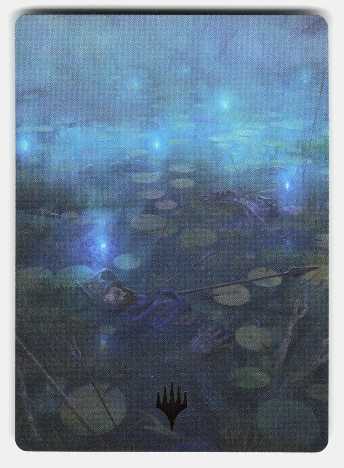 THE DEAD MARSHES ART CARD (GOLD STAMPED SIGNATURE)   Magic: The Gathering   NM/M0