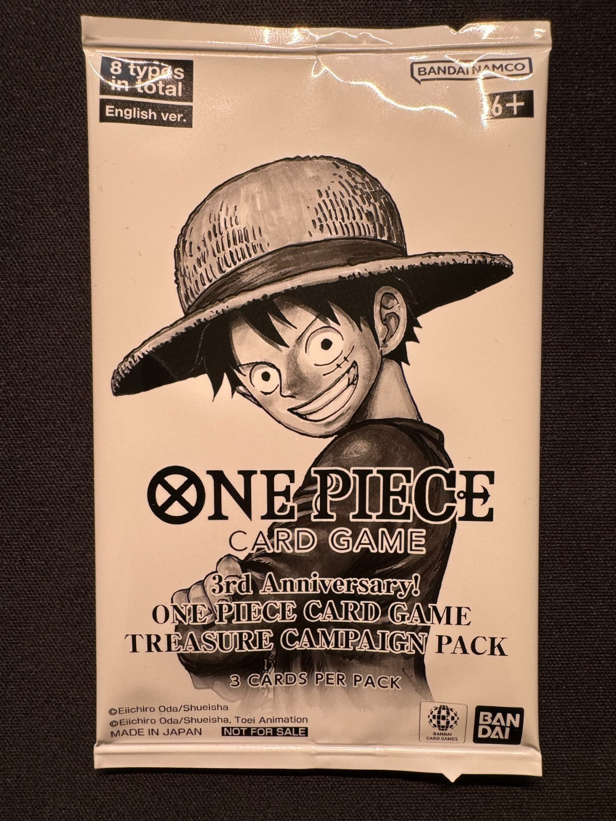 3rd Anniversary - OP 13 Treasure Campaign Pack - One Piece English0