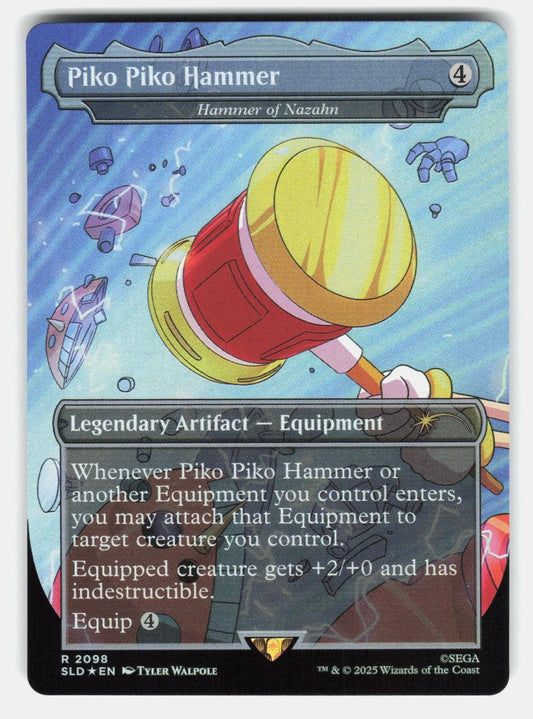 PIKO PIKO HAMMER   HAMMER OF NAZAHN FOIL   Magic: The Gathering   WALPOLE NM/M0