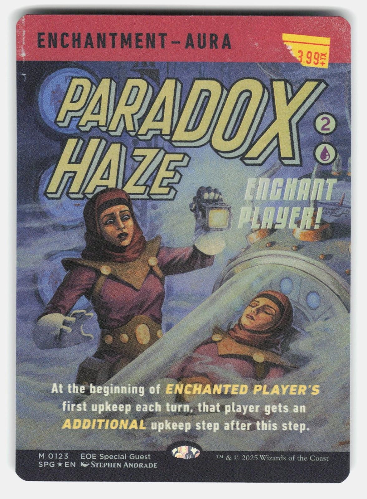 PARADOX HAZE (SHOWCASE) 123 FOIL   Magic: The Gathering   2023 ANDRADE NM/M0