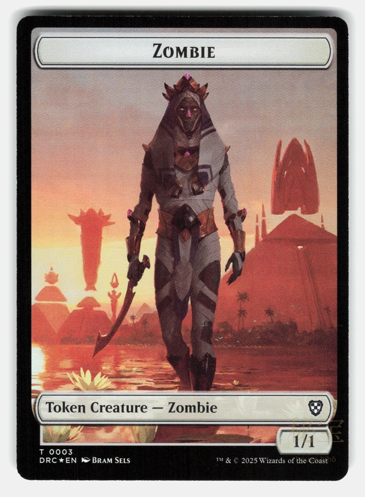 SHAPESHIFTER // ZOMBIE (0003) DOUBLE SIDED TOKEN FOIL   MTG   SELS LP0