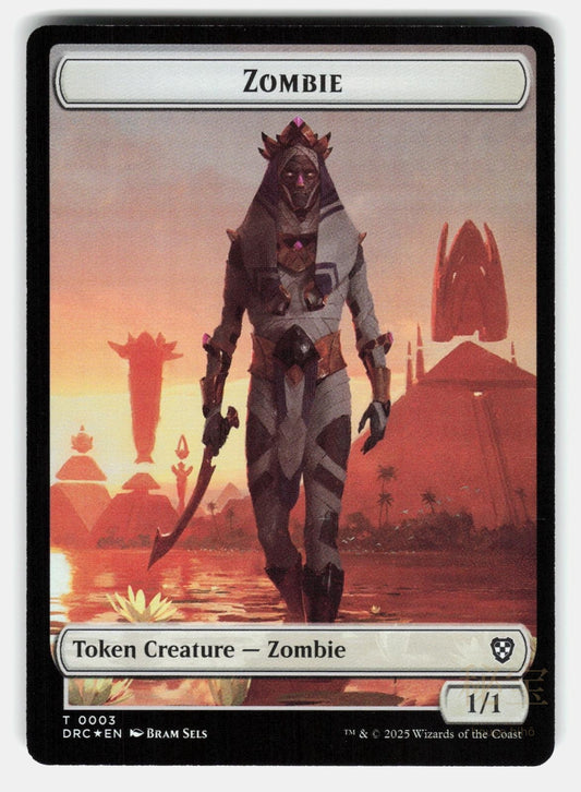 SHAPESHIFTER // ZOMBIE (0003) DOUBLE SIDED TOKEN FOIL   MTG   SELS LP0