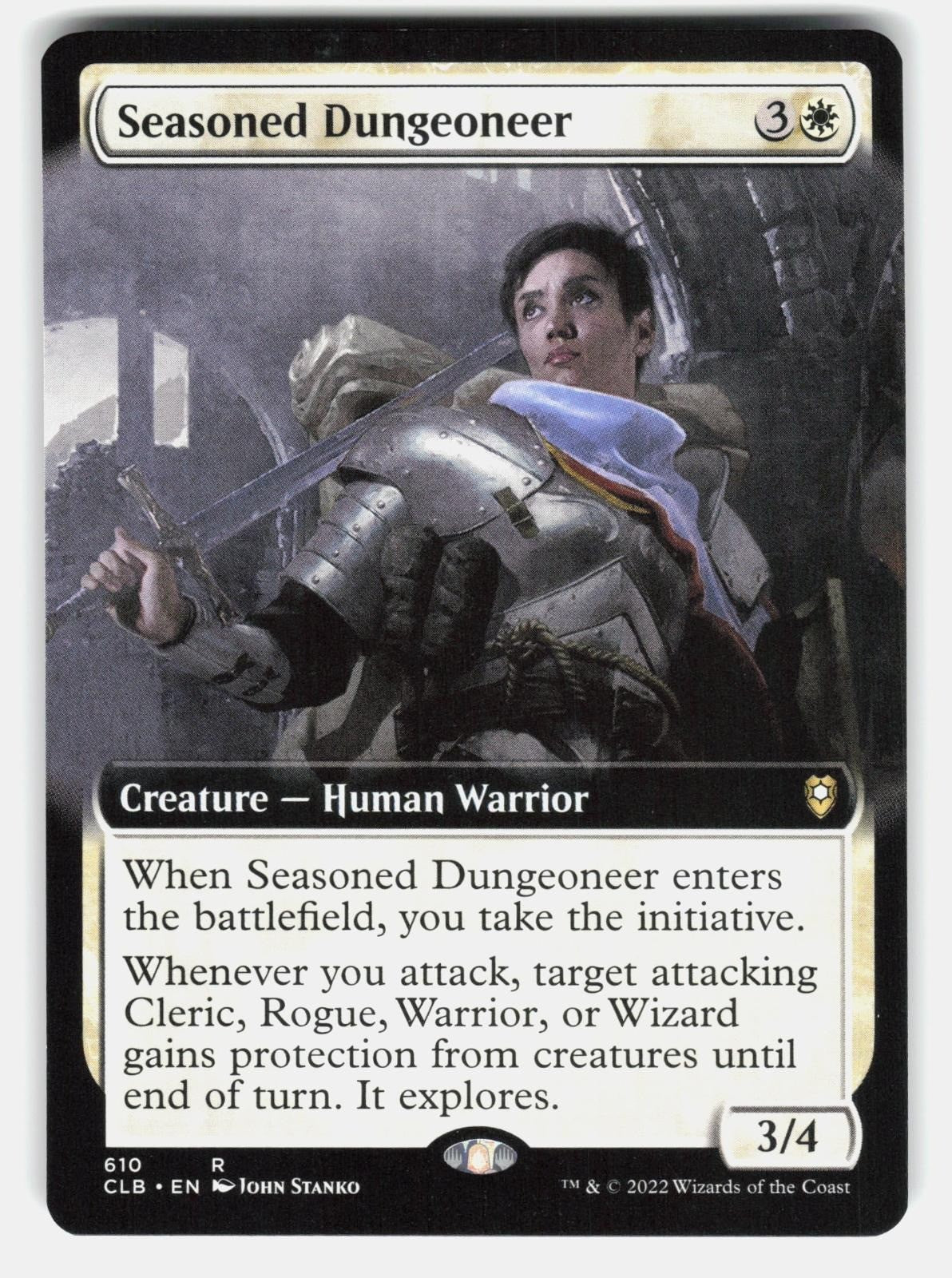 SEASONED DUNGEONEER (EXTENDED ART)   Magic: The Gathering   STANKO NM/M0