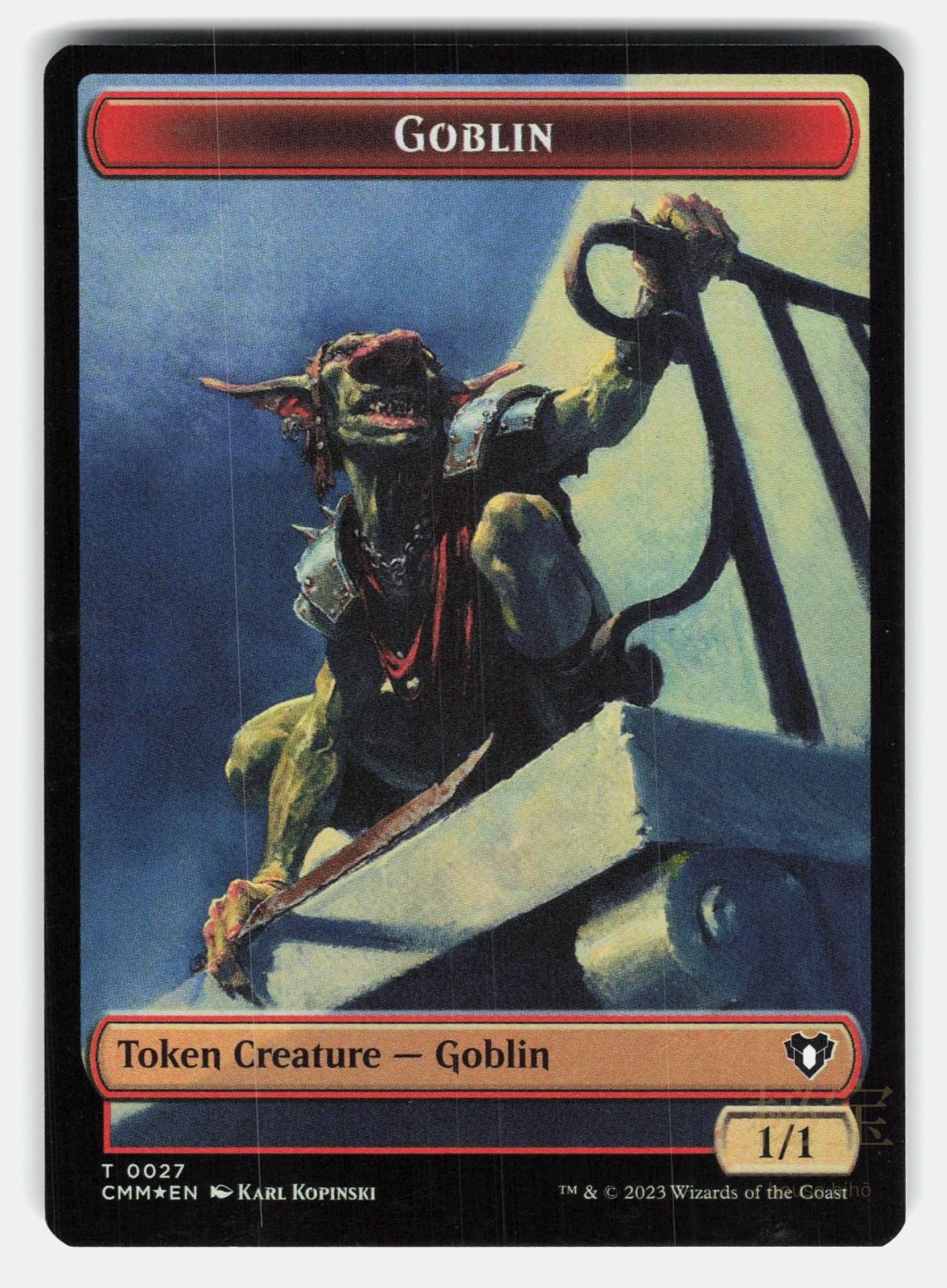 SPIRIT (0039) // GOBLIN DOUBLE SIDED TOKEN FOIL   MTG   KOPINSKI LP0
