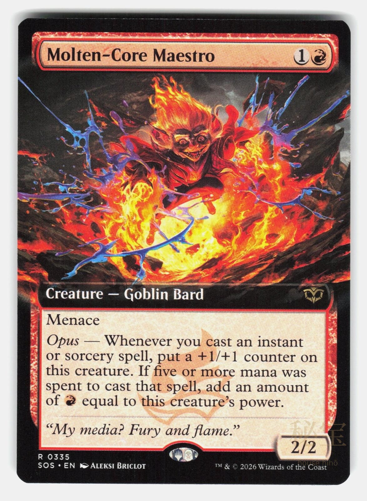 MOLTEN CORE MAESTRO (EXTENDED ART)   Magic: The Gathering   BRICLOT NM/M0