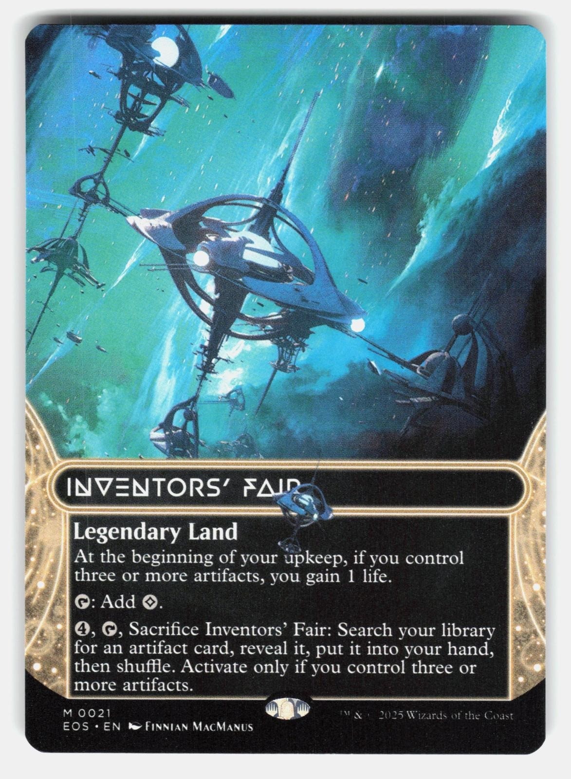 INVENTORS' FAIR (0021) (BORDERLESS)   Magic: The Gathering   MACMANUS NM/M0