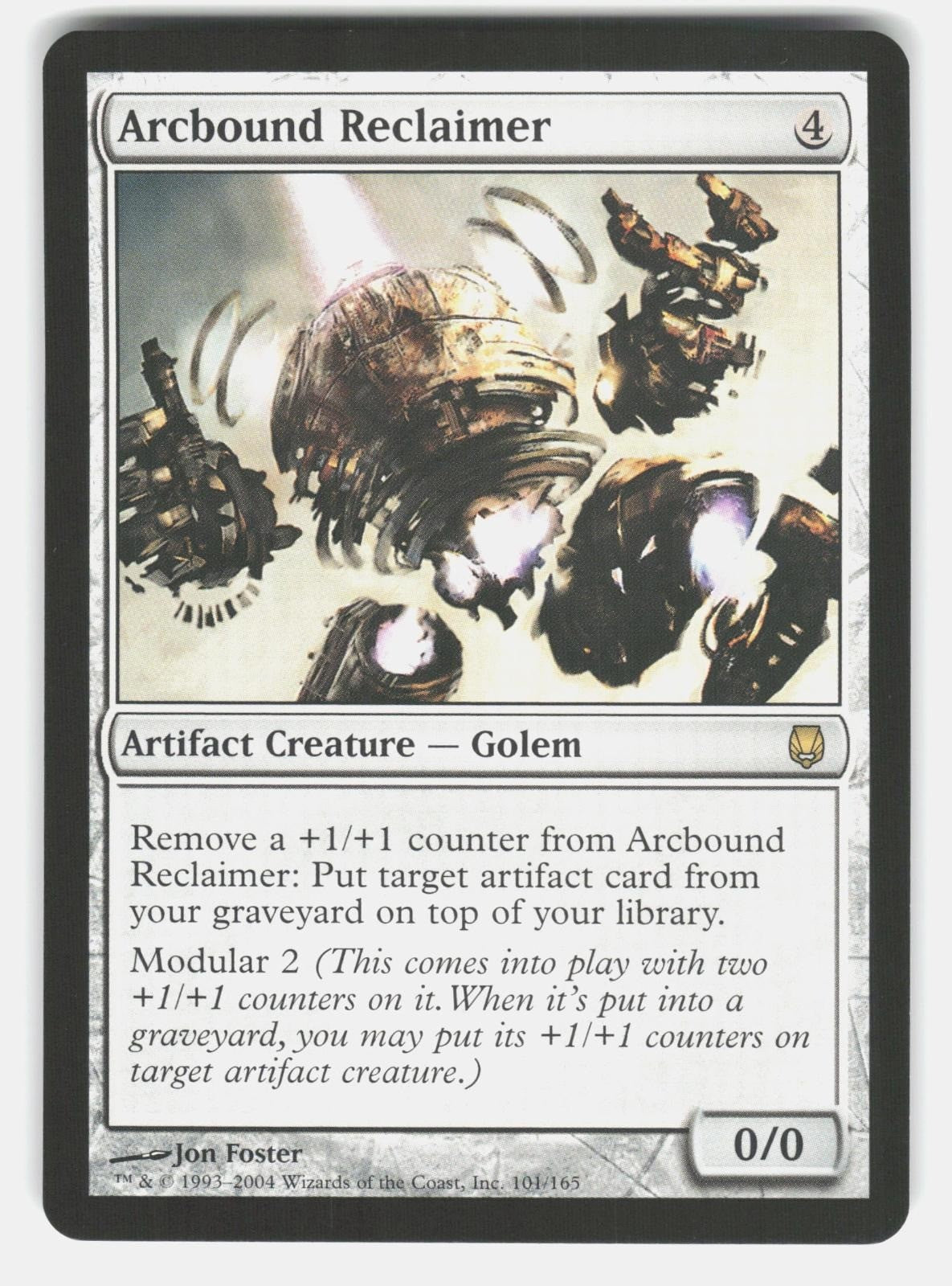 ARCBOUND RECLAIMER 101   Magic: The Gathering   2004 FOSTER NM/M0