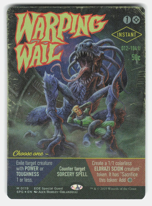 WARPING WAIL (SHOWCASE) 119 FOIL   Magic: The Gathering   HORLEY ORLANDELLI NM/M0