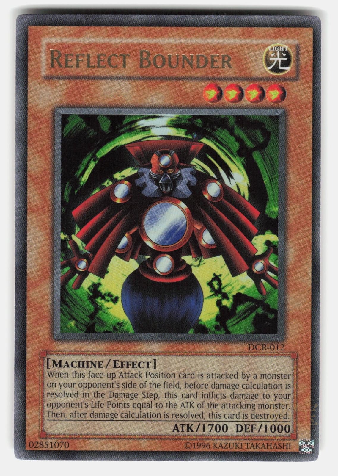 REFLECT BOUNDER Dark Crisis UNLIMITED   Yu Gi Oh   2007 LP0