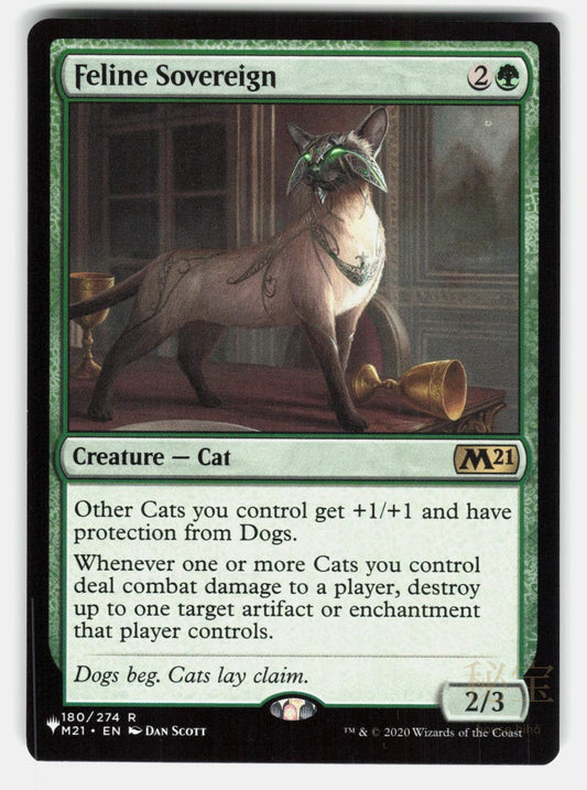FELINE SOVEREIGN   Magic: The Gathering   SCOTT NM/M0