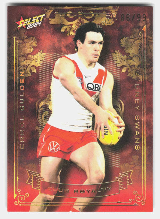 2024 SELECT AFL ERROL GULDEN 86/99   SERIALISED   SYDNEY SWANS0