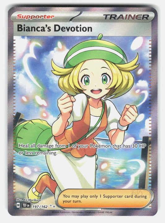 BIANCA'S DEVOTION TEF 197/162   Pokemon   2024 MORIKURA NM/M0