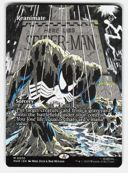 REANIMATE (BORDERLESS)   MAGIC: THE GATHERING   MCLEOD NM/M0