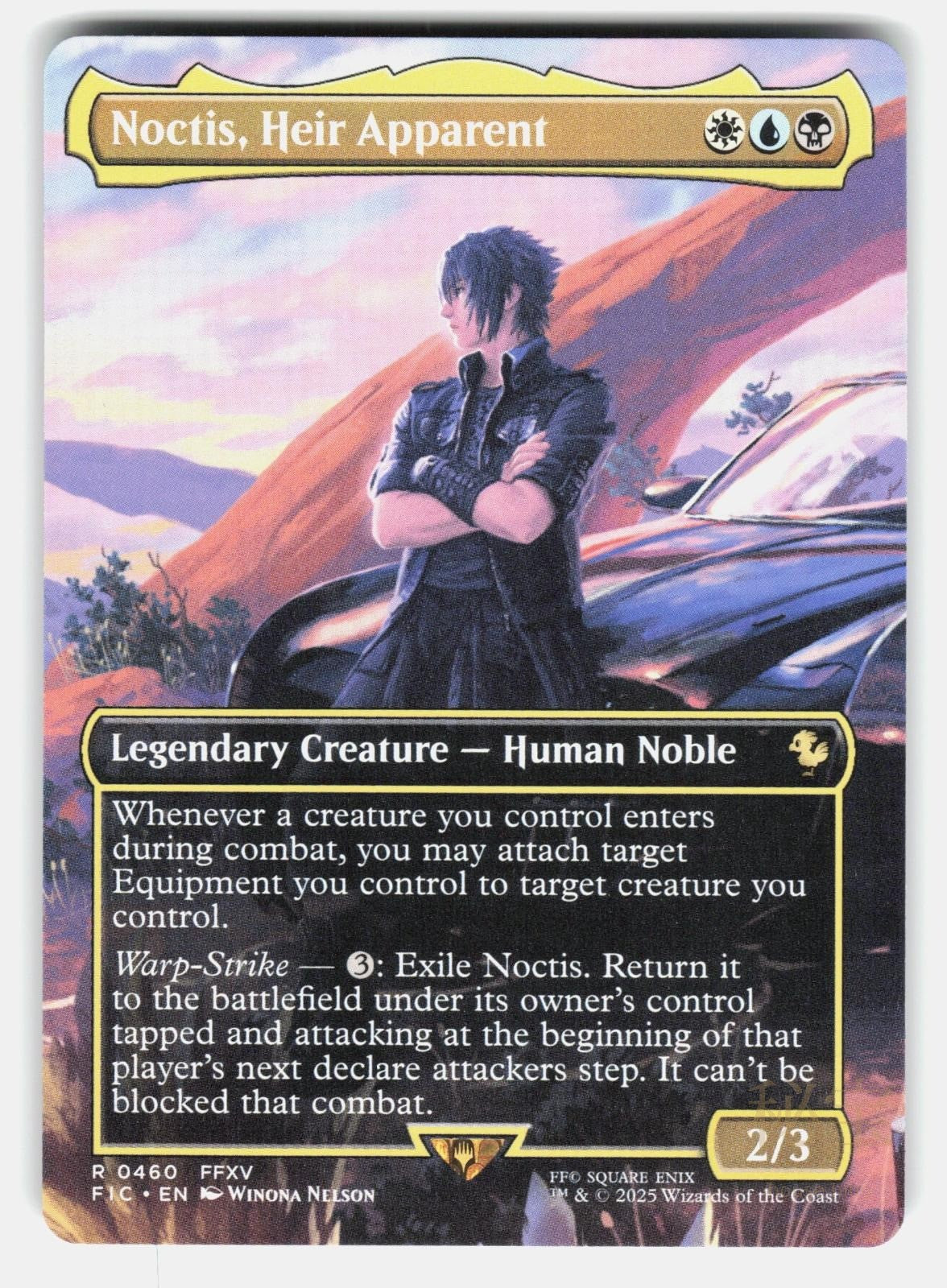NOCTIS, HEIR APPARENT   Magic: The Gathering   NELSON NM/M0