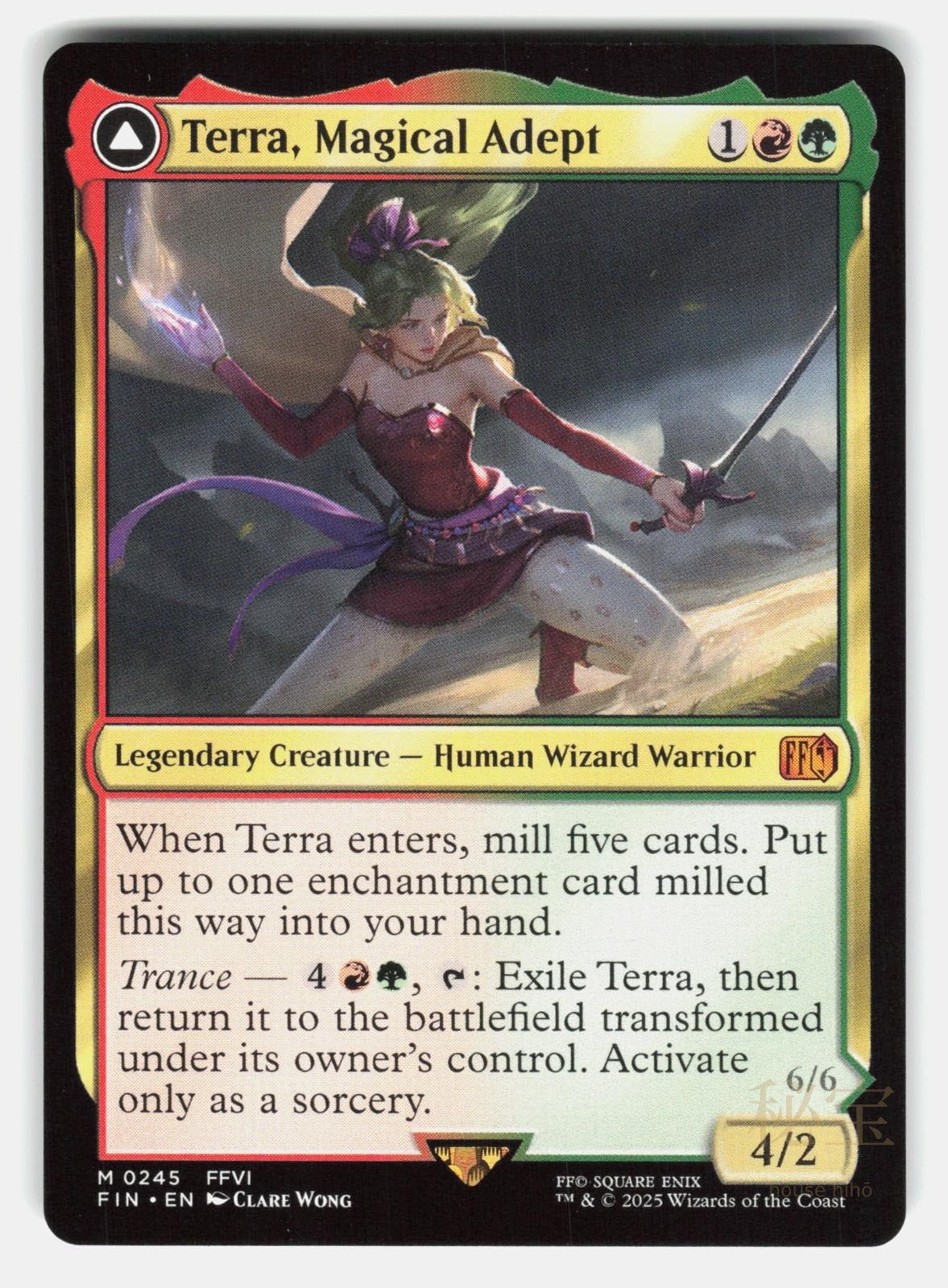 TERRA, MAGICAL ADEPT   Magic: The Gathering   WONG NM/M0