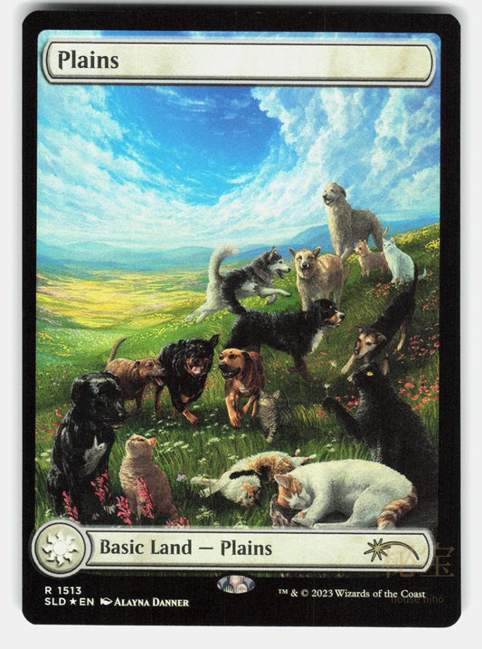 PLAINS (1513) FOIL - Magic: The Gathering - DANNER NM/M0