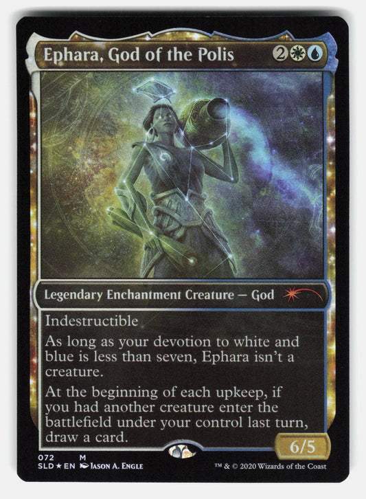 EPHARA, GOD OF THE POLIS SLD 72 FOIL   Magic: The Gathering   ENGLE NM/M0