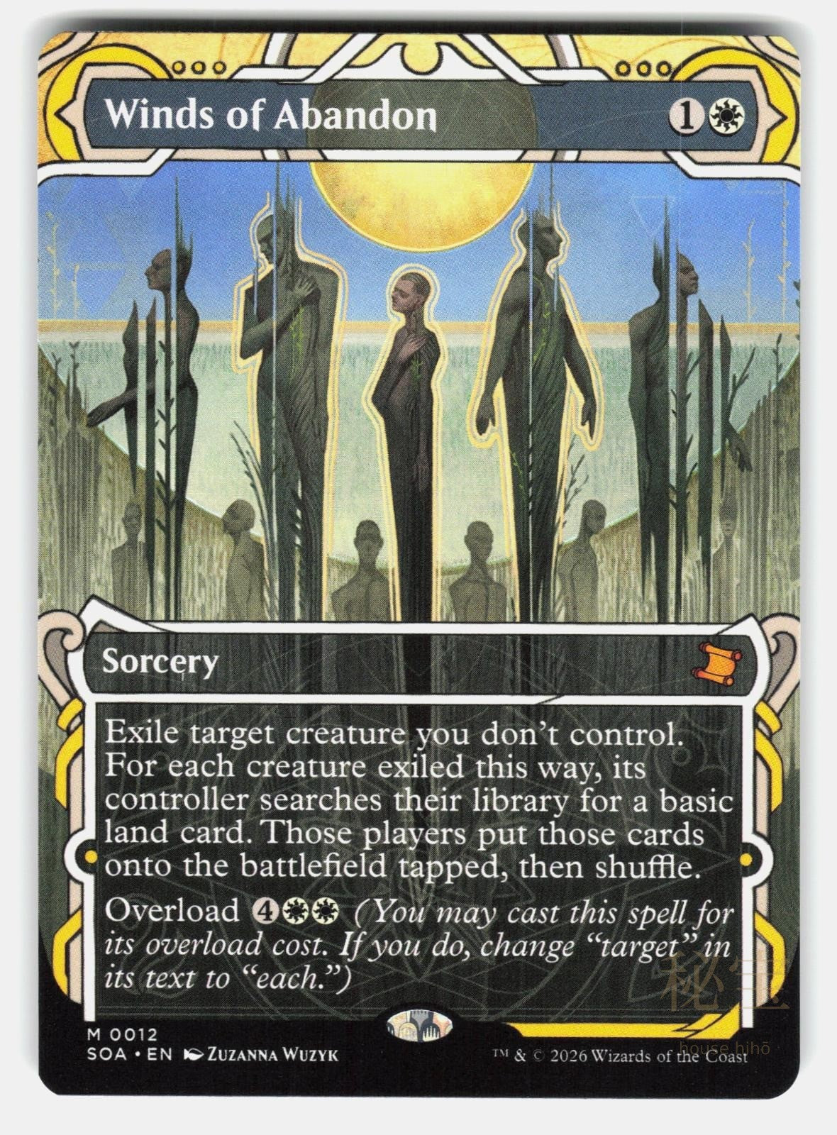 WINDS OF ABANDON   Magic: The Gathering   WUZYK NM/M0