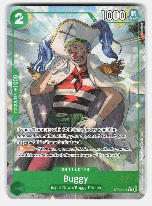 BUGGY (FULL ART) ST30-011 FOIL - ONE PIECE - NM/M0