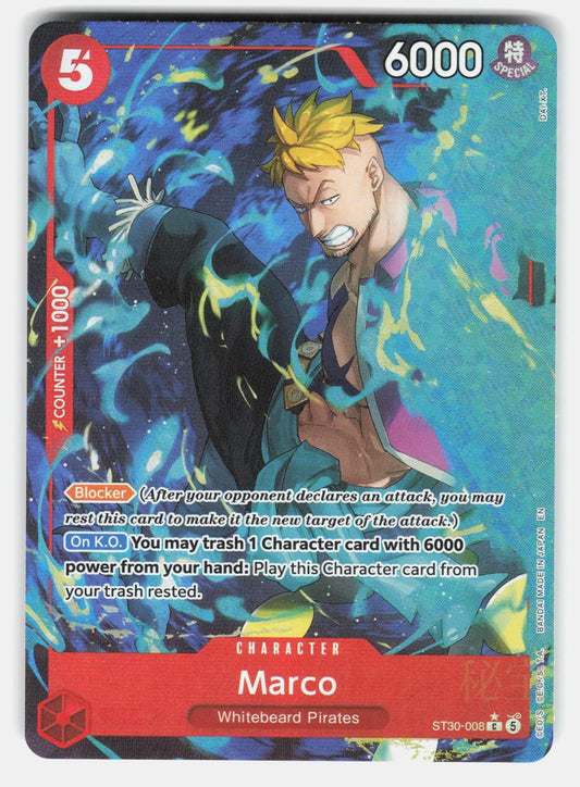 MARCO (FULL ART) ST30-008 FOIL - ONE PIECE - NM/M0