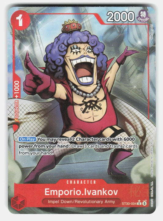 EMPORIO.IVANKOV (FULL ART) ST30-004 FOIL - ONE PIECE - NM/M0